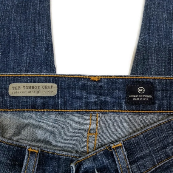 Ag Adriano Goldschmied Tomboy Crop Jeans - Picture 4 of 6